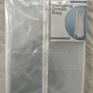 The Container Store Hanging Dress Bag- Brand New